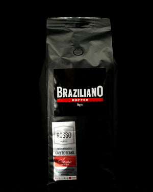 
            
                Load image into Gallery viewer, Braziliano Coffee Rosso 1Kg Bag
            
        