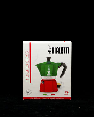 Bialetti- Moka Express Stovetop Espresso Maker Coloured
